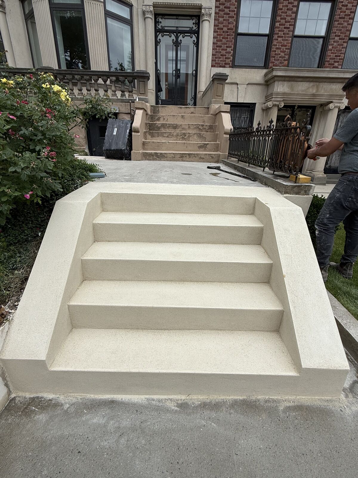 Stoops, Sidewalks and Concrete