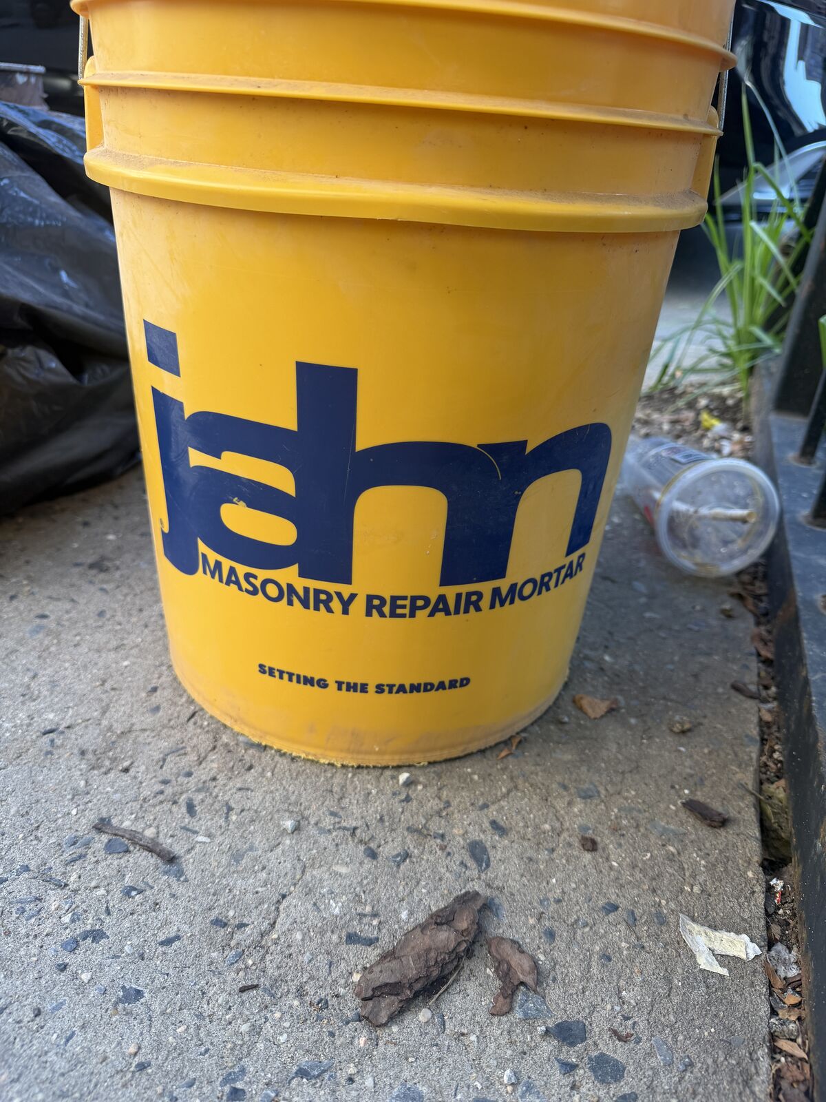 JAHN restoration mortar used for stone repairs
